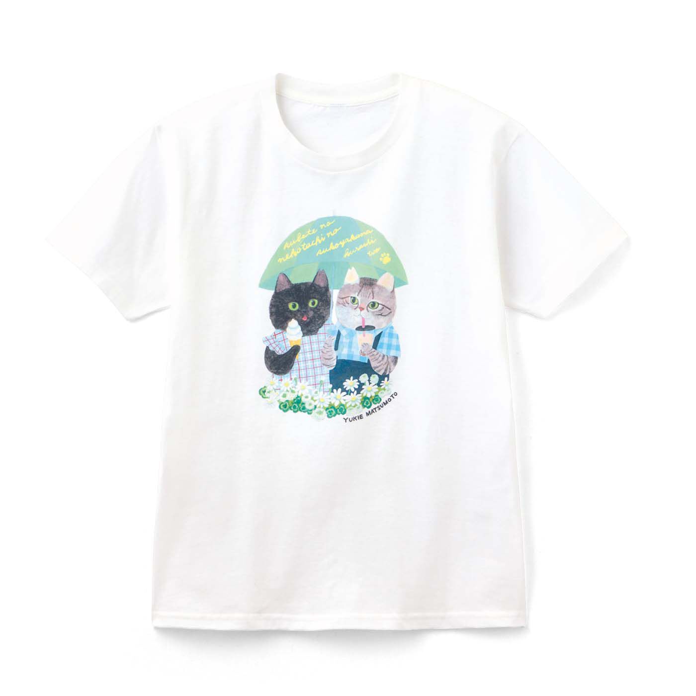猫部|【6月分以降お届け】マツモトユキエ×猫部　地域猫チャリティーTシャツ2025