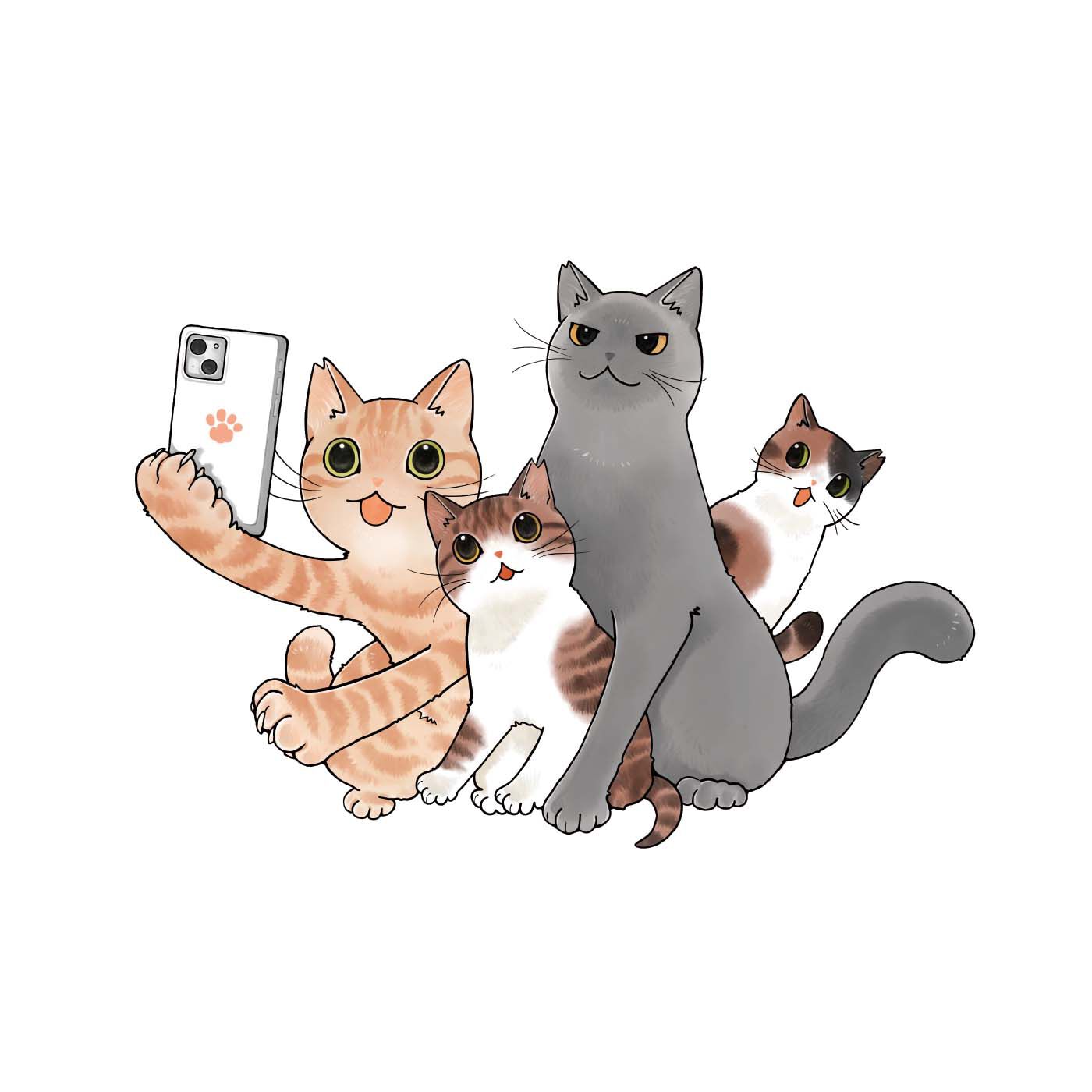 猫部|山野りんりん×猫部　地域猫チャリティーTシャツ2024