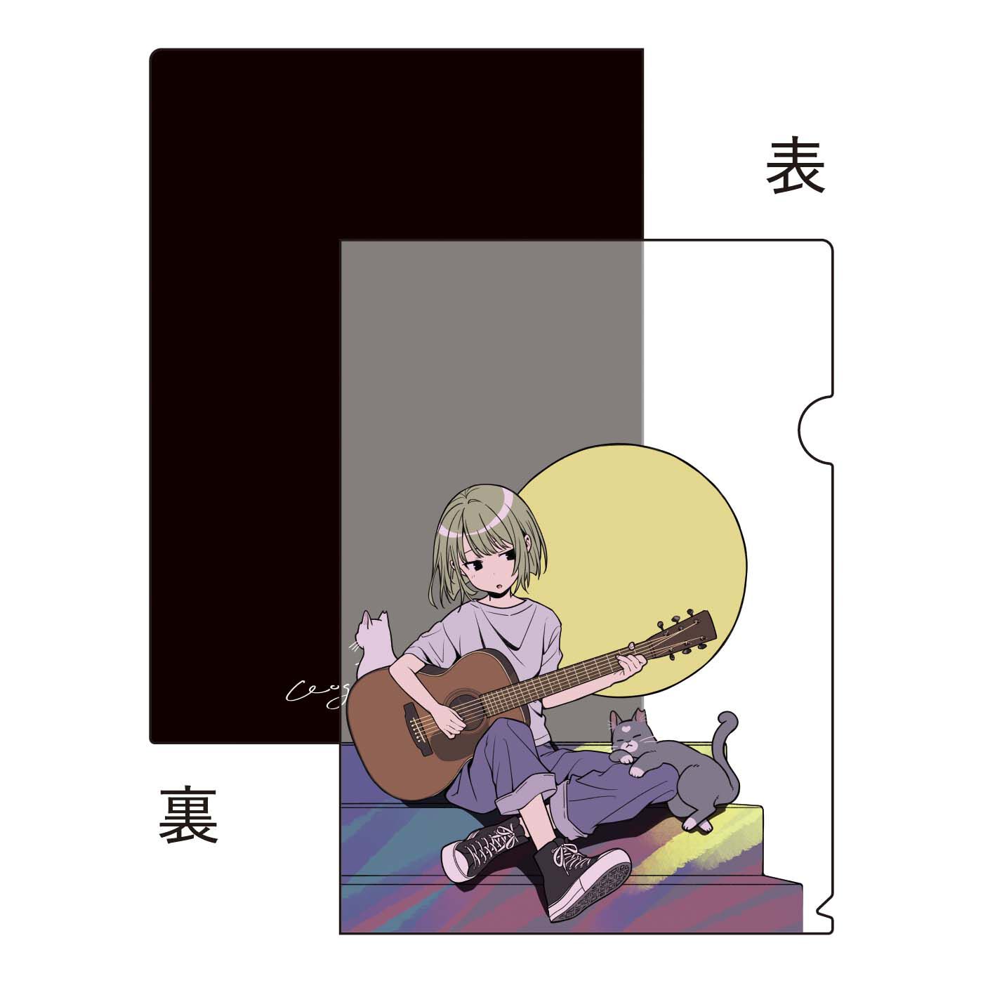 猫部|【6月分以降お届け】wogura×猫部　地域猫チャリティークリアファイルセット2025