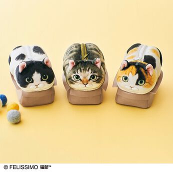 猫部 | その箱絶対小さいよポーチ