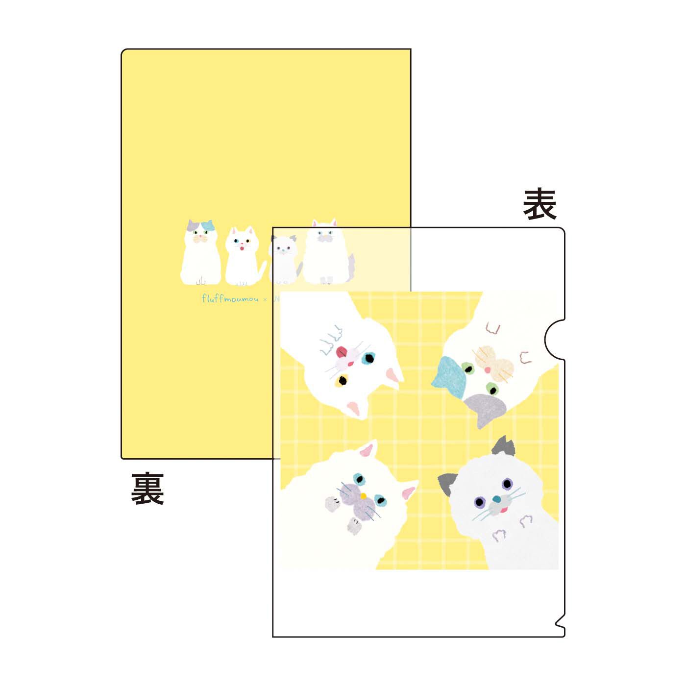 猫部|藤並うずら×猫部　地域猫チャリティークリアファイルセット2024
