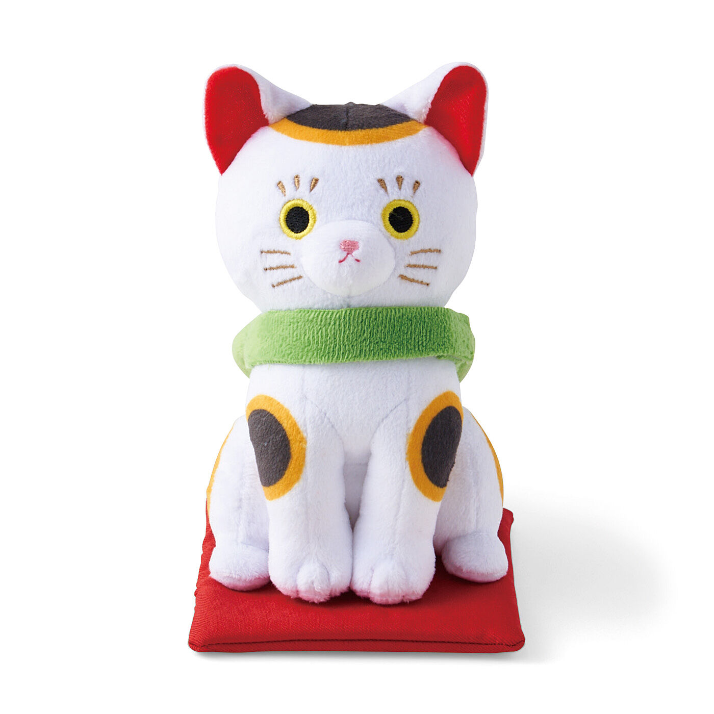 猫部|福を招くニャ！　かぎしっぽの猫さんの縁起物ぬいぐるみ