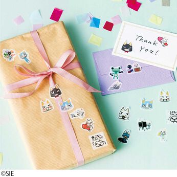 猫部 | どこでもいっしょ×猫部トロたちマスキングテープ