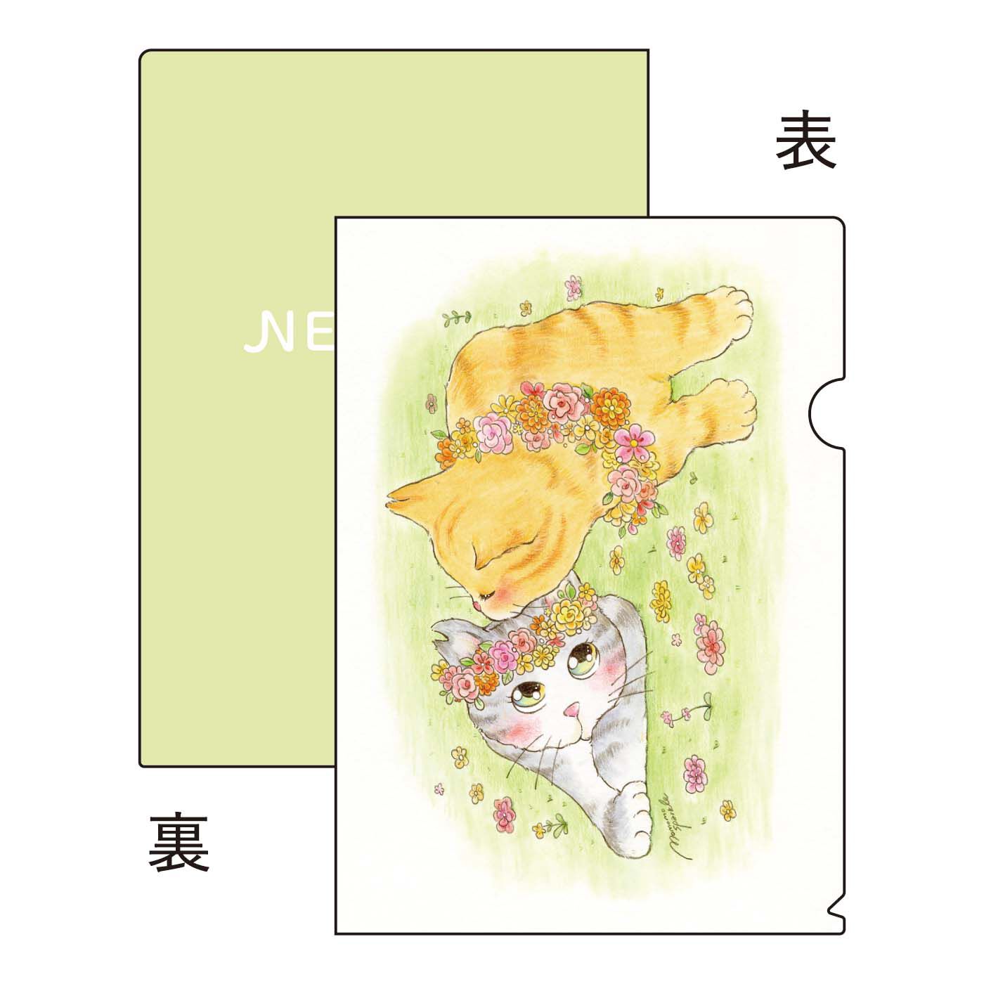 猫部|【6月分以降お届け】momomosparkle×猫部　地域猫チャリティークリアファイルセット2025