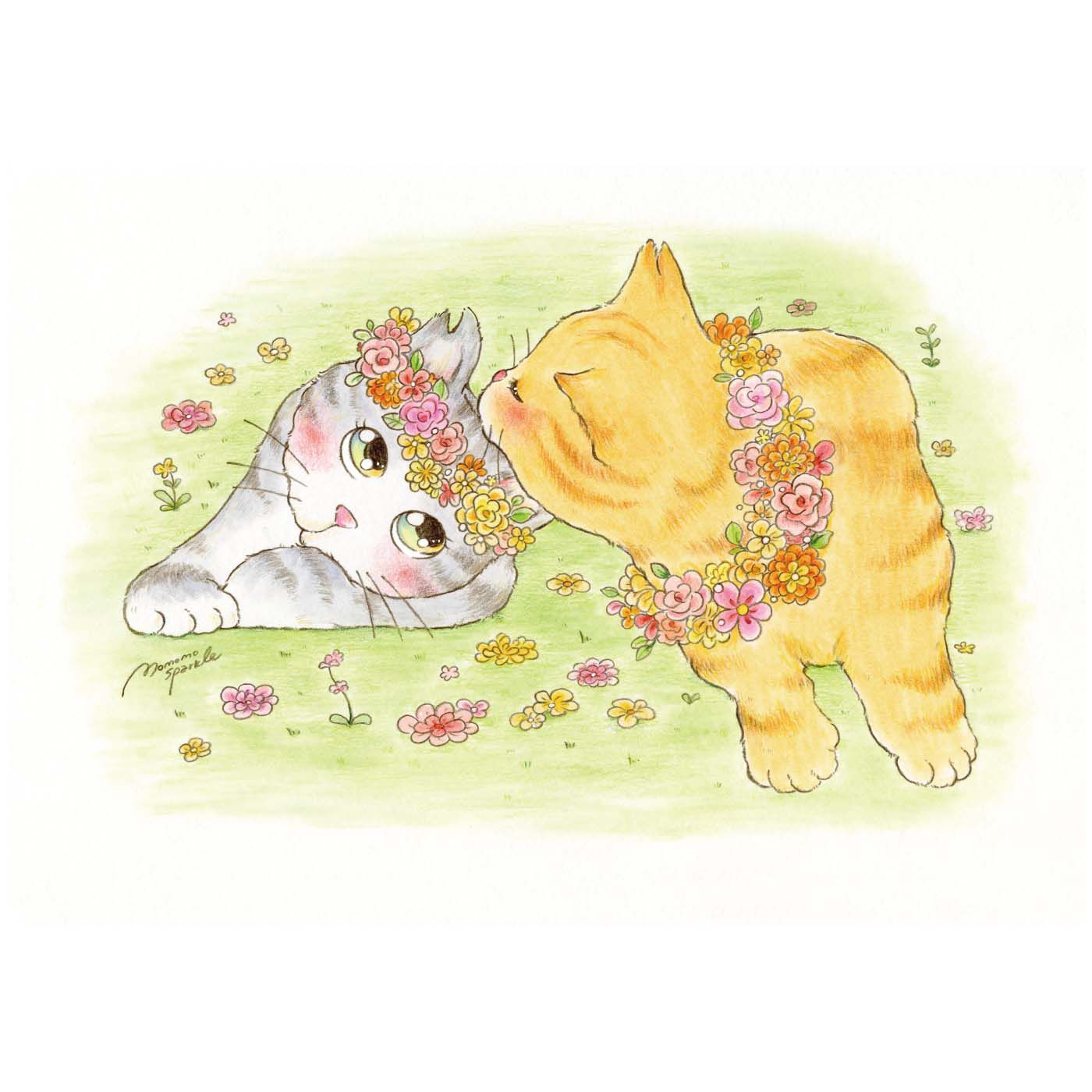 猫部|【6月分以降お届け】momomosparkle×猫部　地域猫チャリティーTシャツ2025