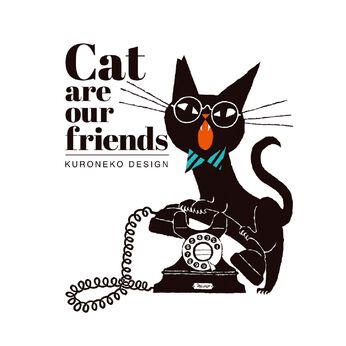 猫部 | 黒ねこ意匠地域猫Ｔシャツ２０２２