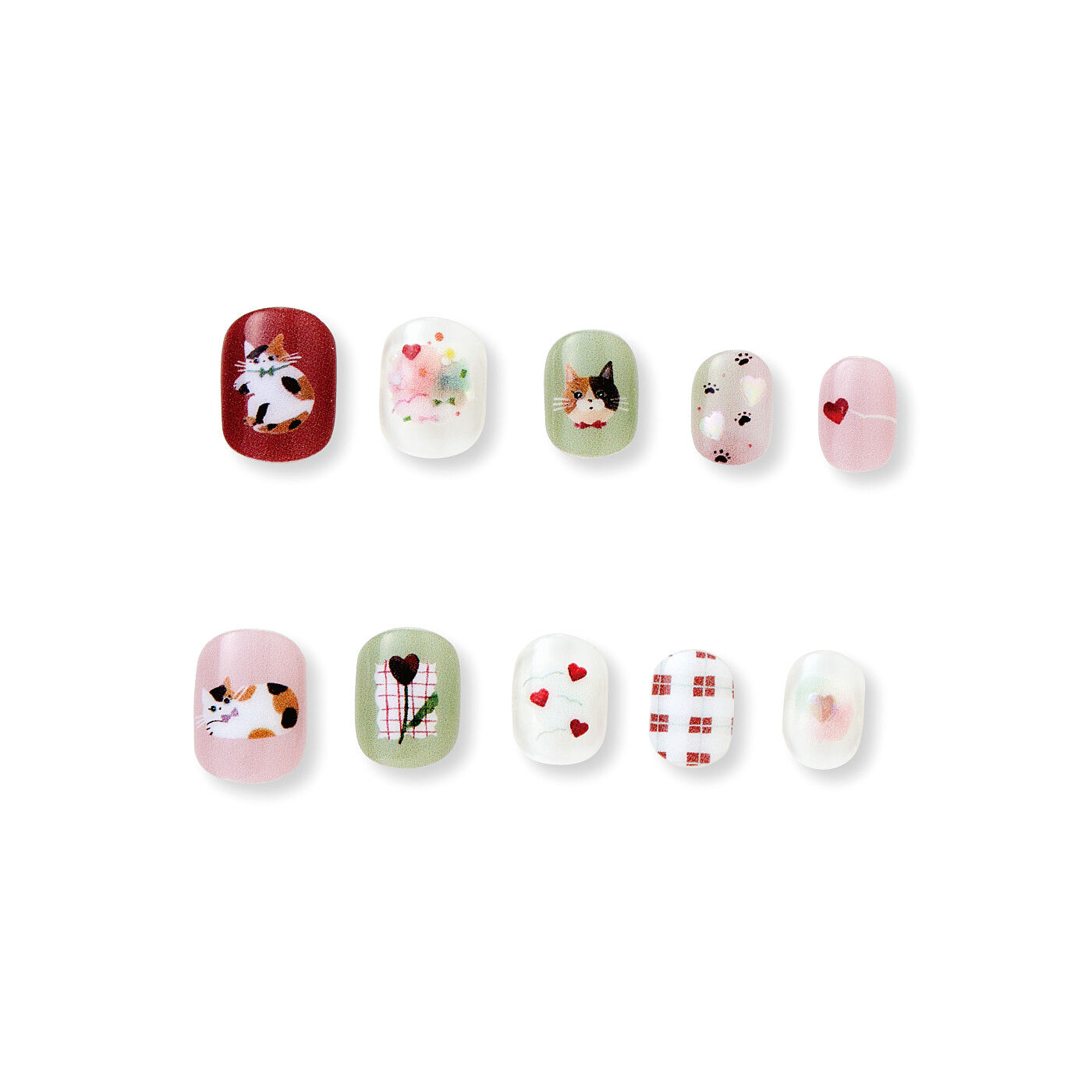 猫部|ａｔｅｌｉｅｒ+ＬＩＭ×猫部　貼るだけでかわいい　猫さんネイルシールの会