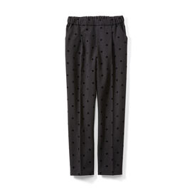 DRECO by IEDIT | フロッキードットパンツＷ〈ブラック〉ＩＥ