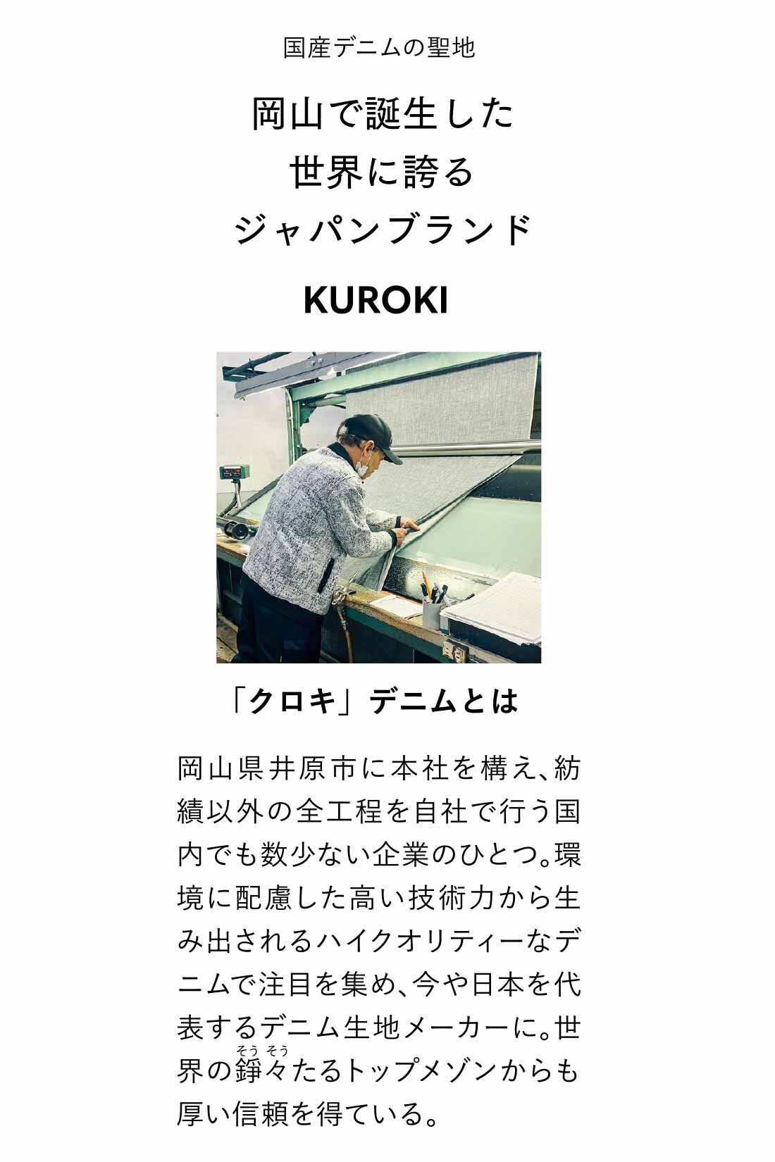 DRECO|【3～10日でお届け】IEDIT[イディット]　国産にこだわった毎日はきたいタックワイドデニム〈ブルー〉