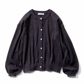 DRECO by IEDIT | ラメニットカーディガン〈ブラック〉ＩＥ