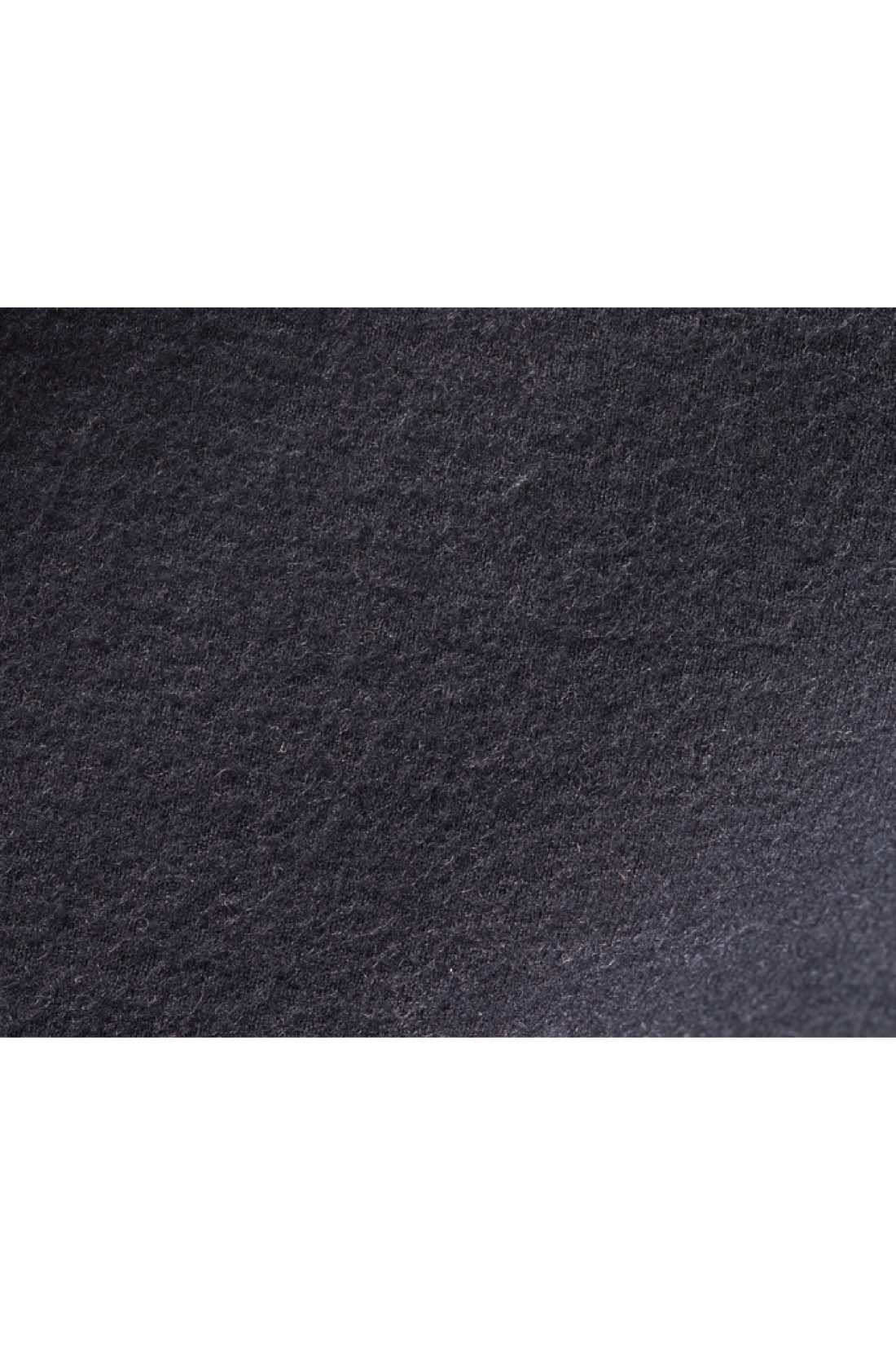 DRECO by IEDIT|IEDIT[イディット]　本革素材にこだわった国産レースアップブーツ〈ブラック〉|内側はあたたかみのあるフェルトタッチで、やわらかな履き心地。