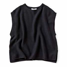 DRECO by IEDIT | ガーターニットベスト〈ブラック〉ＩＥ