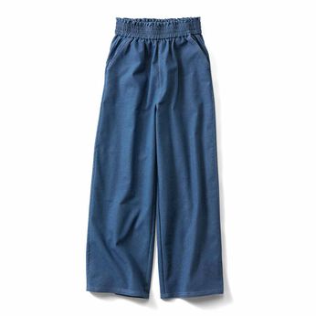 DRECO | カノコワイドデニムパンツ〈ブルー〉ＩＥ