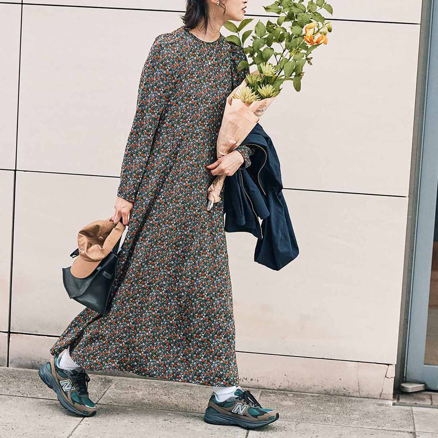 soorploom ワンピース サニークラウズ アシメトリーな刺しゅうワンピース〈レディース