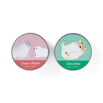 YOU+MORE! | 動物たちからのおさそい 缶入り紅茶2個セット