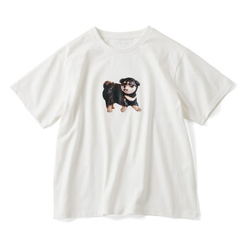 YOU+MORE! | はしもとみおさんこどもの月くんＴシャツ