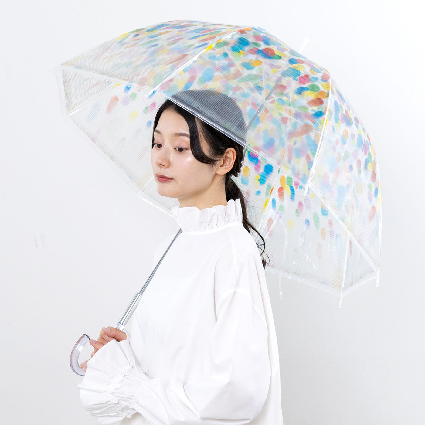 YOU+MORE!|【6月分以降お届け】ガラスの音色が降りそそぐ　青森の伝統工芸　津軽びいどろの風鈴傘〈ねぶた〉