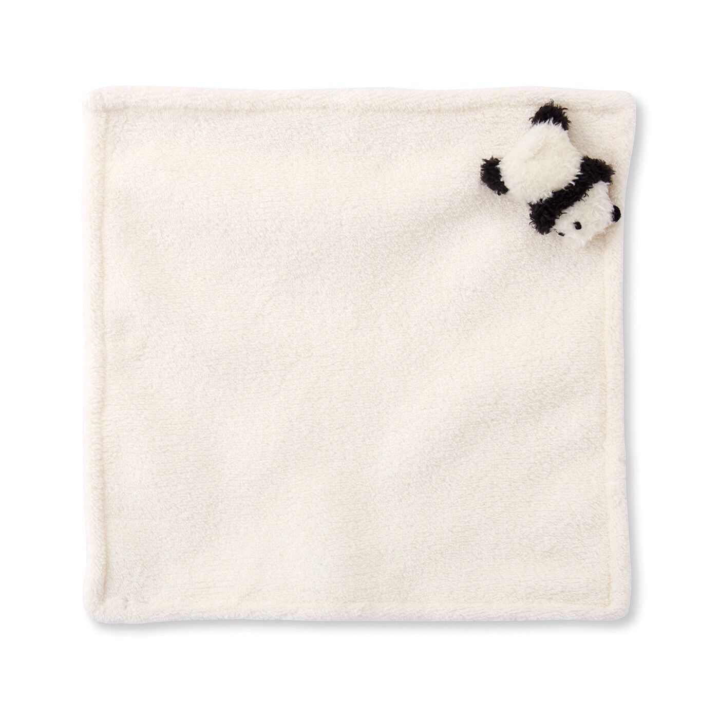 YOU+MORE!|YOU＋MORE!　毛布の上で寝かせられている　赤ちゃんパンダのハンカチの会|〈よこむき〉