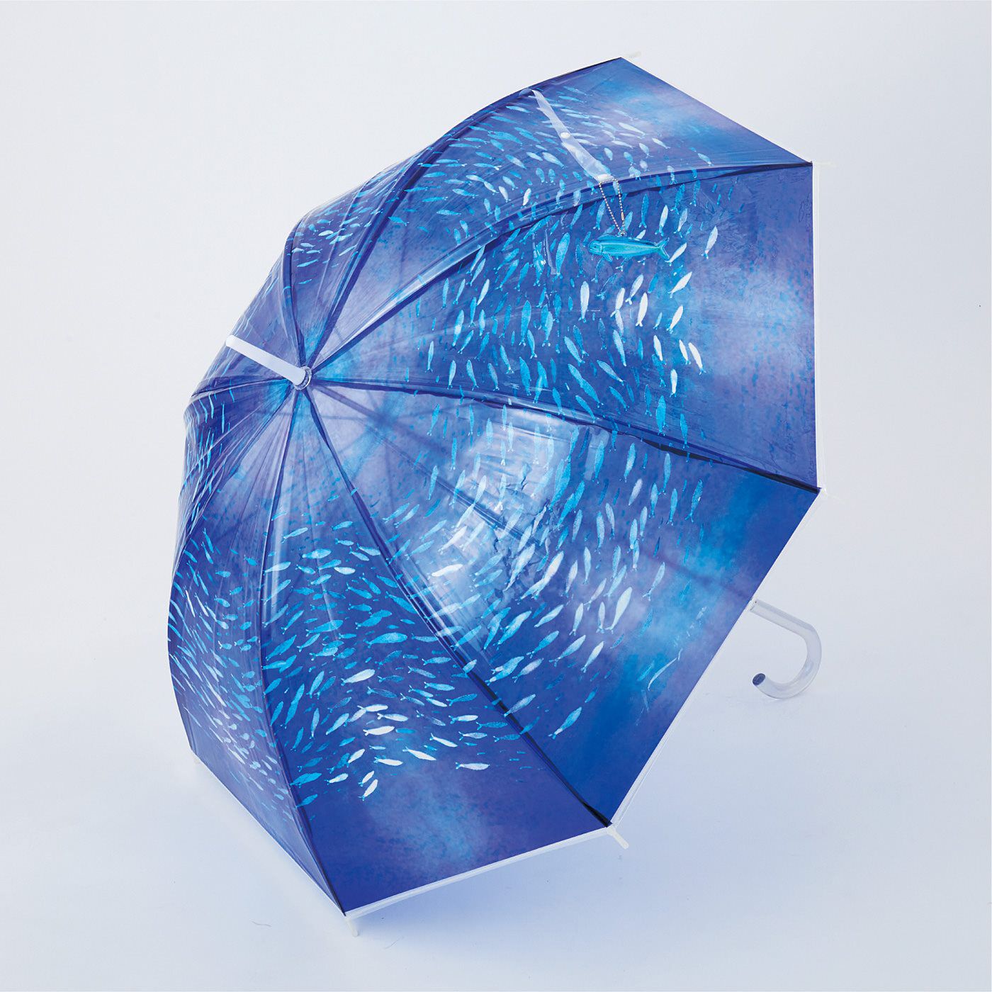 YOU+MORE!|YOU＋MORE!　まるで水族館　イワシトルネードの透明傘