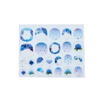 YOU+MORE! | みずみずしく指先を彩る 紫陽花のネイルシール