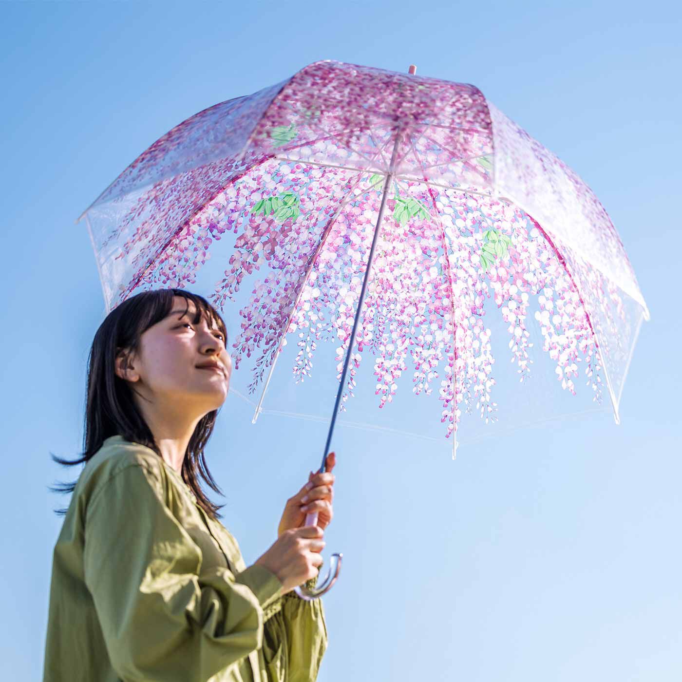 YOU＋MORE！［ユーモア］|YOU+MORE!　雨空から降りそそぐ藤棚の傘の会