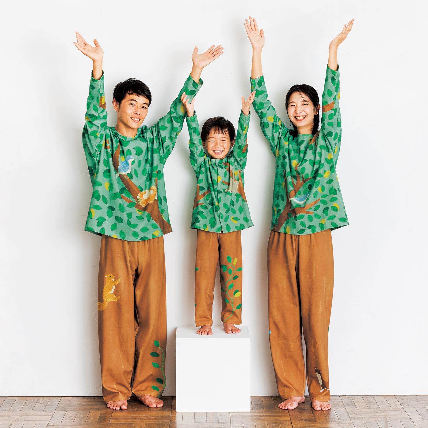 YOU＋MORE！［ユーモア］|YOU+MORE!　親子でほのぼの　森になるパジャマ〈メンズ〉