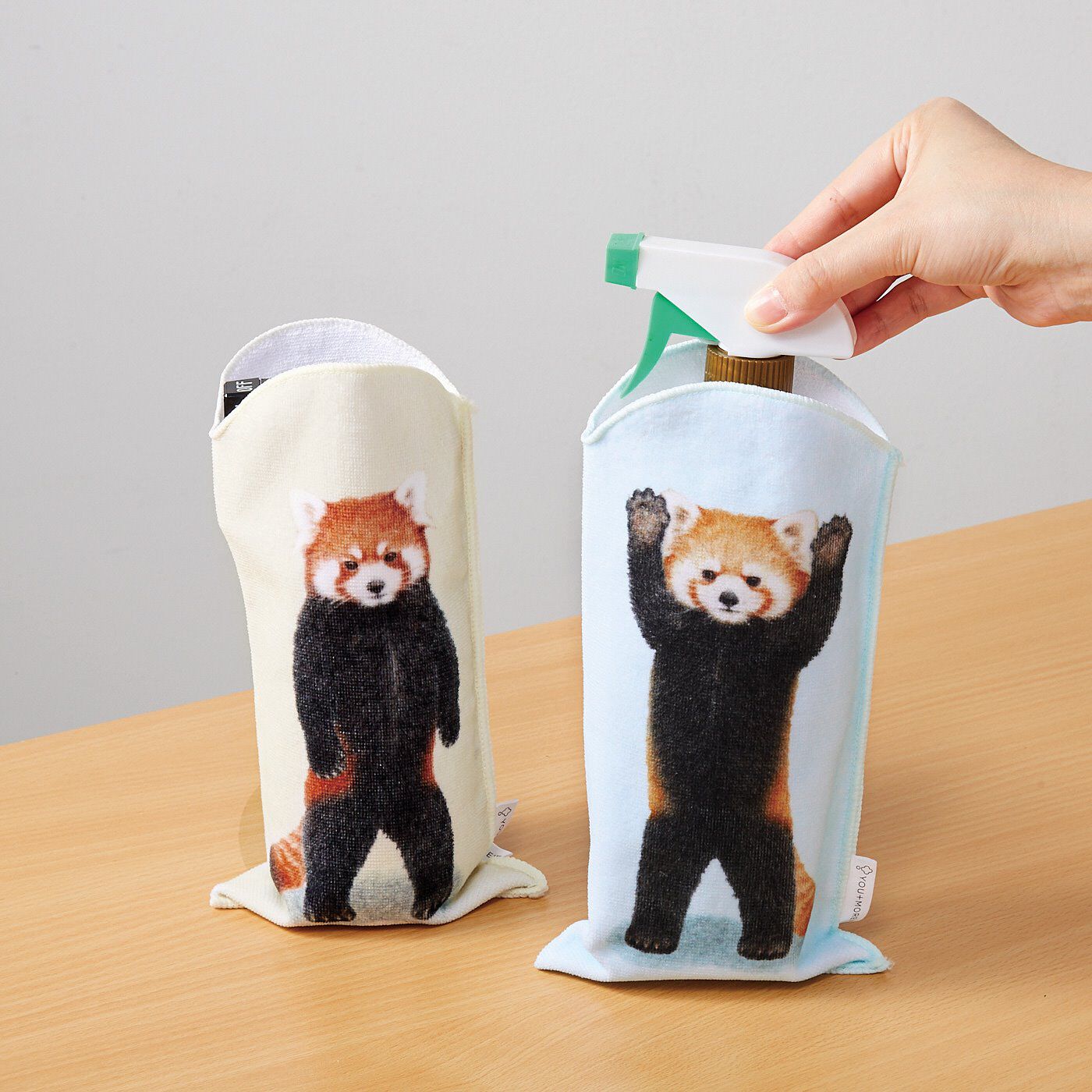 YOU+MORE!|YOU+MORE!　レッサーパンダが立つ ペットボトルタオルの会