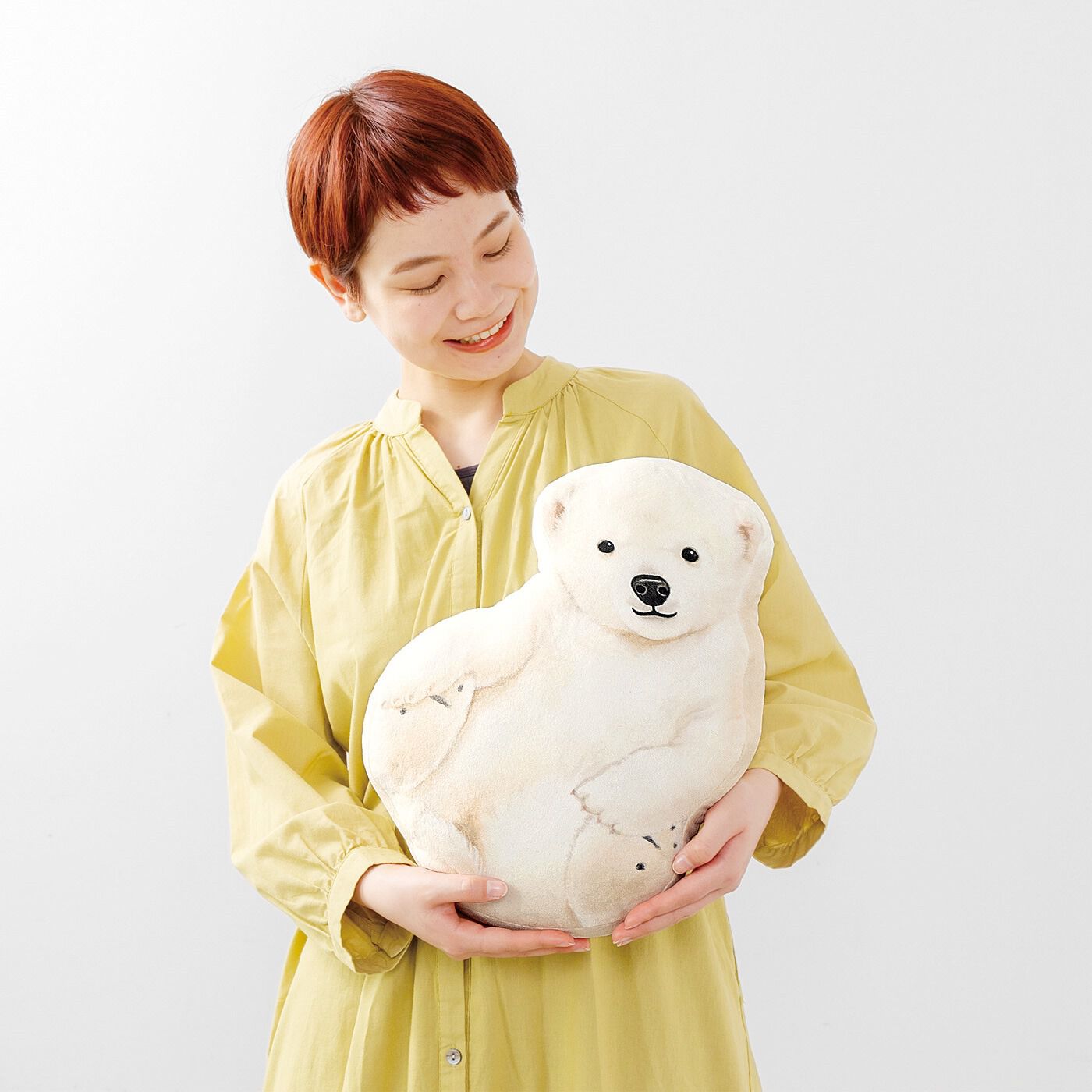 YOU＋MORE！［ユーモア］|YOU＋MORE!　あまえんぼうな三つ子のシロクマ赤ちゃんクッションの会