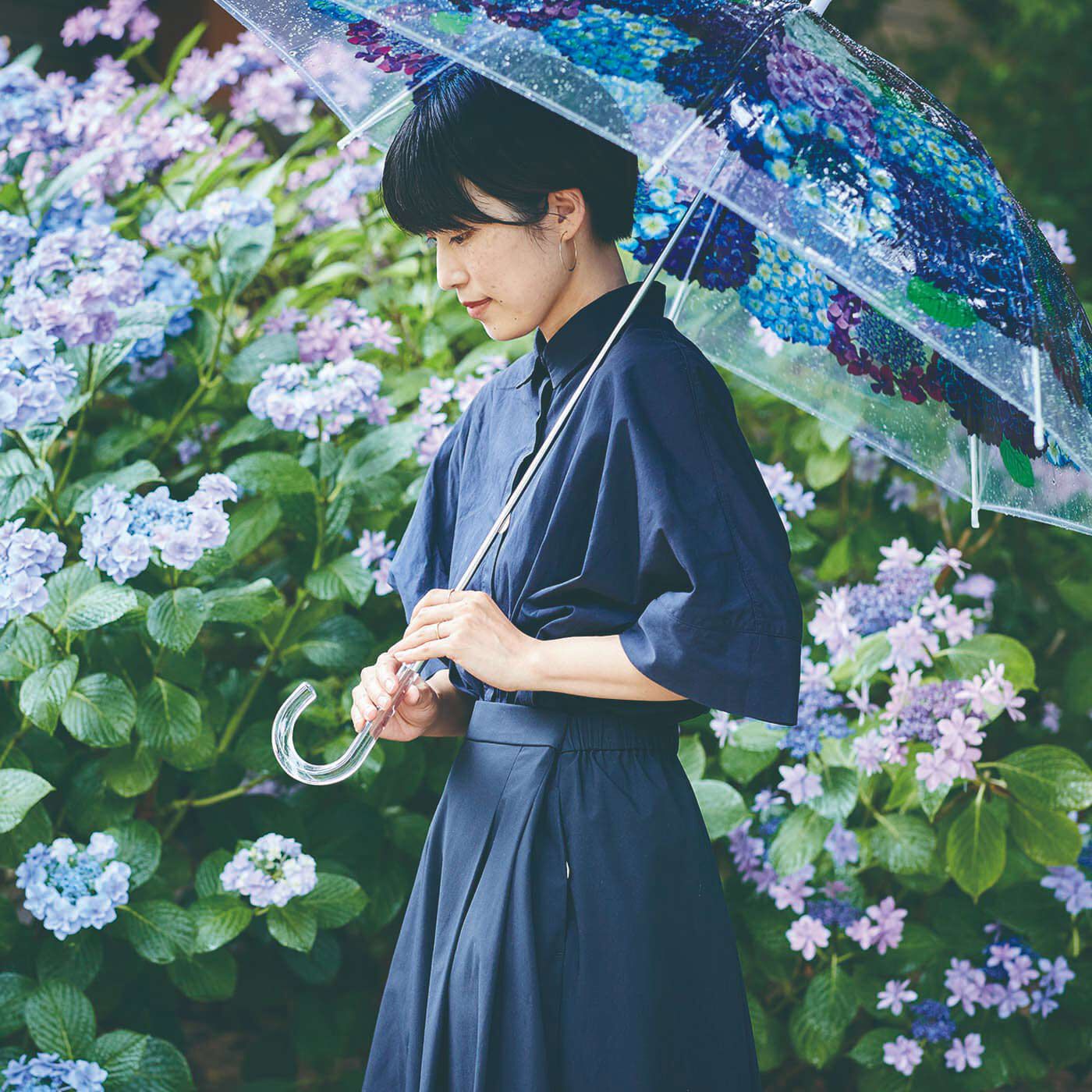 YOU＋MORE！［ユーモア］|YOU+MORE!　雨空に咲きこぼれる 紫陽花の傘の会