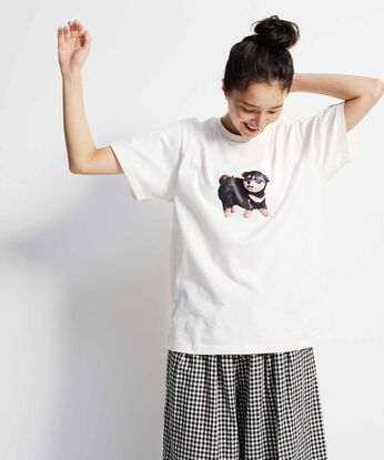 YOU＋MORE！［ユーモア］ | はしもとみおさんこどもの月くんＴシャツ