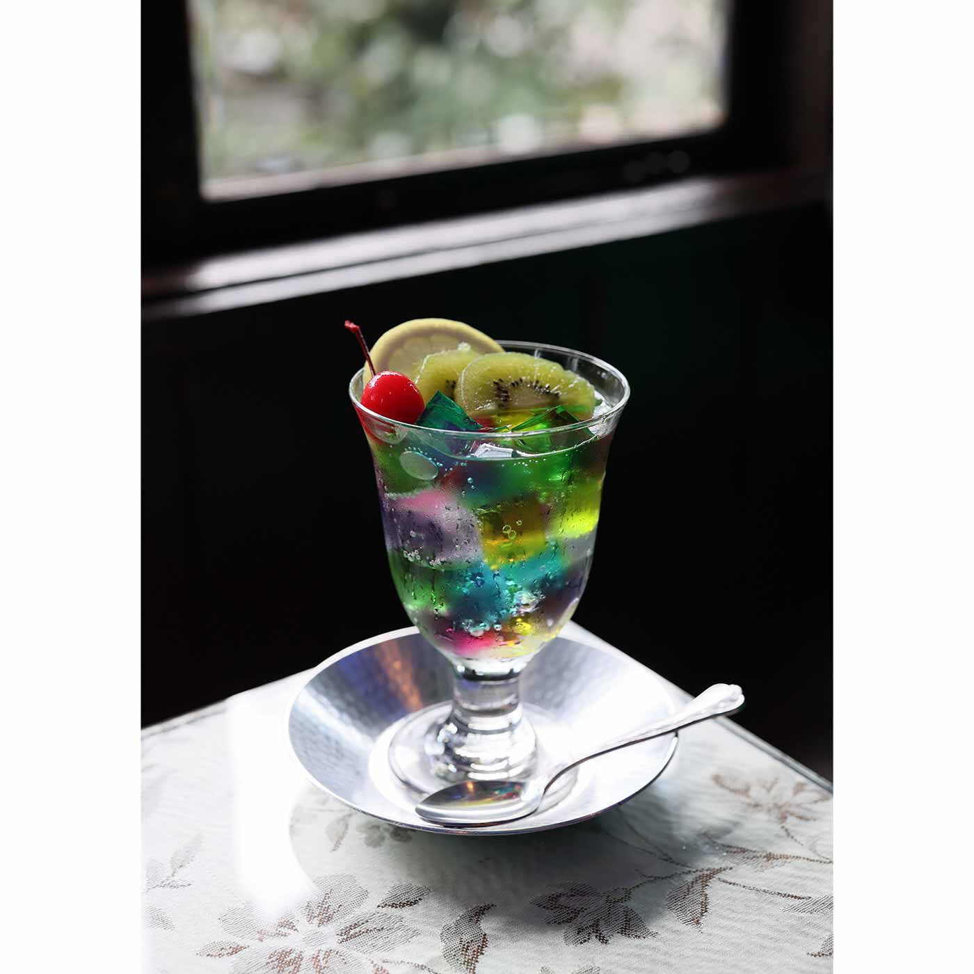 YOU+MORE!|YOU+MORE！ 喫茶ソワレをいつでも愉（たの）しむ ゼリーポンチの脚付きグラスの会|喫茶ソワレのゼリーポンチ