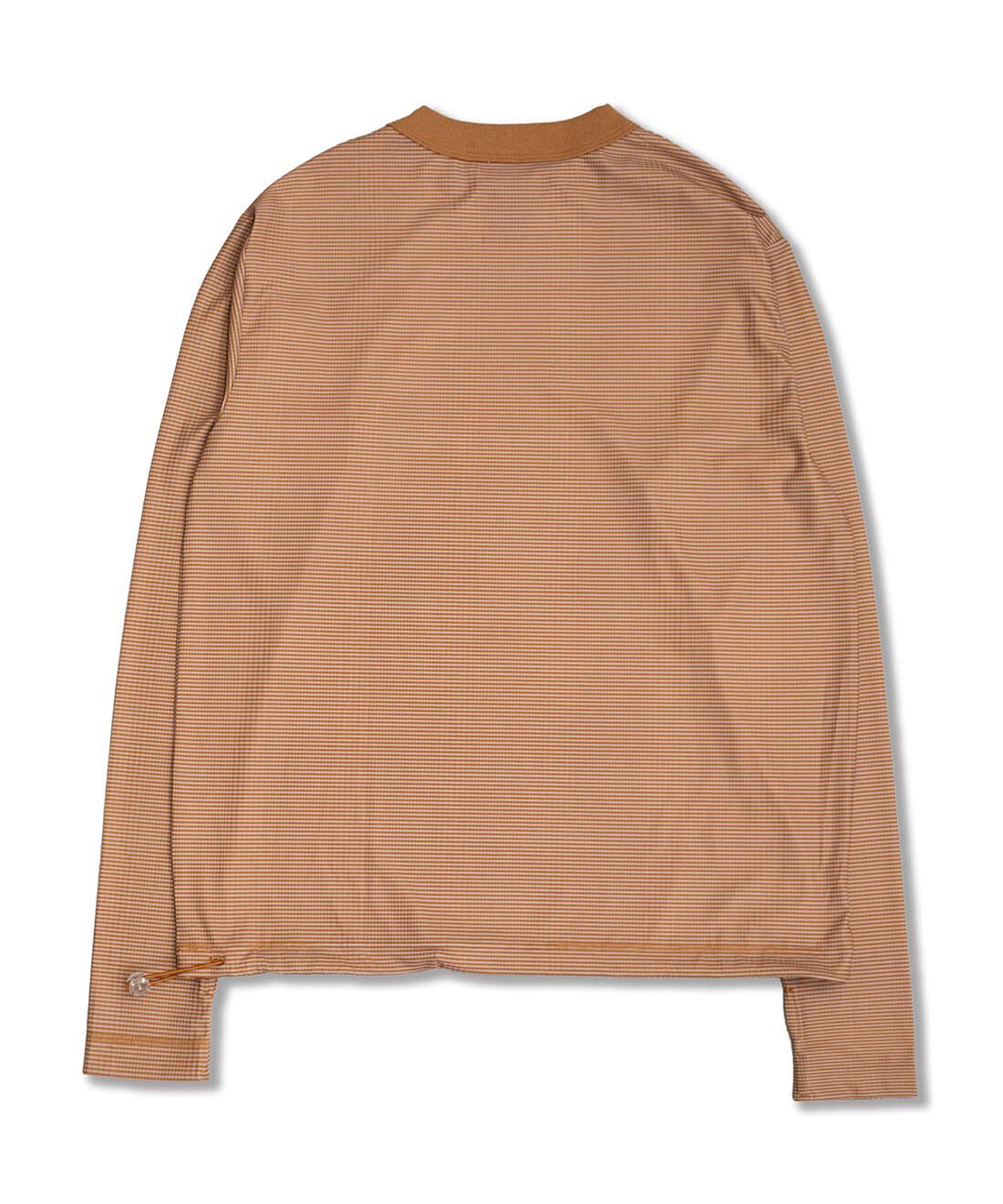 シロップ．特急便|【WEB限定・3～10日でお届け】miller ボーダーラッシュガード〈テラコッタオレンジ〉【シロップ．バスケット】