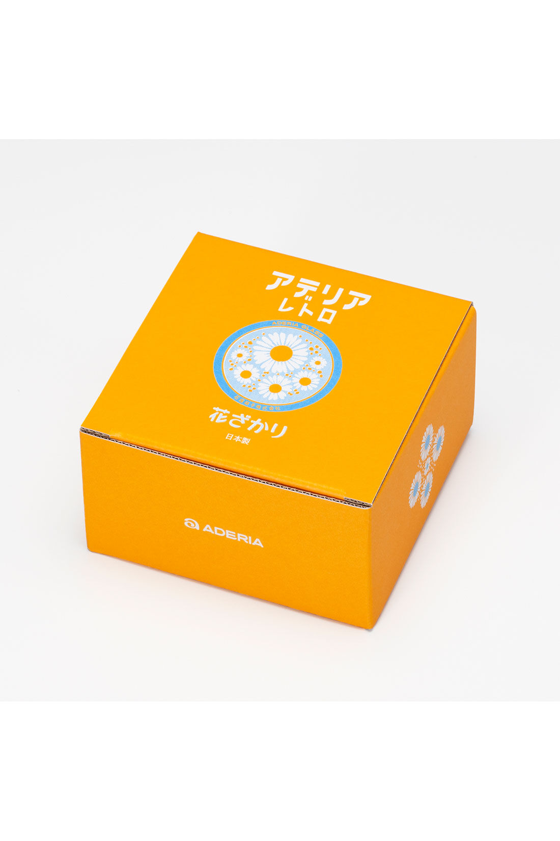シロップ. 特急便|【3～10日でお届け】アデリアレトロ　脚付きデザートグラス【シロップ．バスケット】|2.花ざかり　かわいい箱でお届け♪
