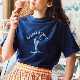 シロップ. 特急便 | フロッキープリントＴシャツ〈ＮＶ〉