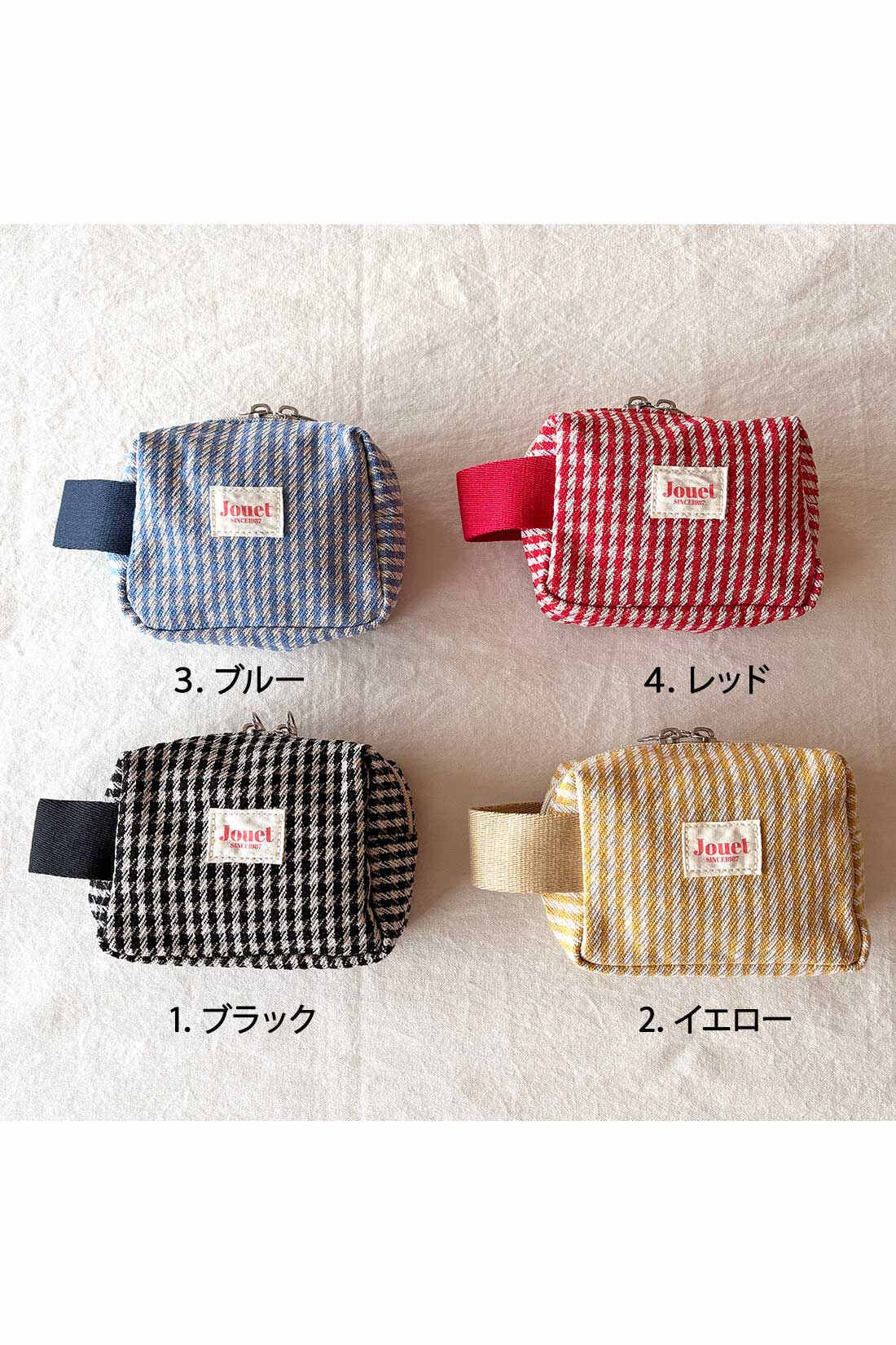 シロップ．特急便|【3～10日でお届け】チェックポーチ【シロップ．バスケット】