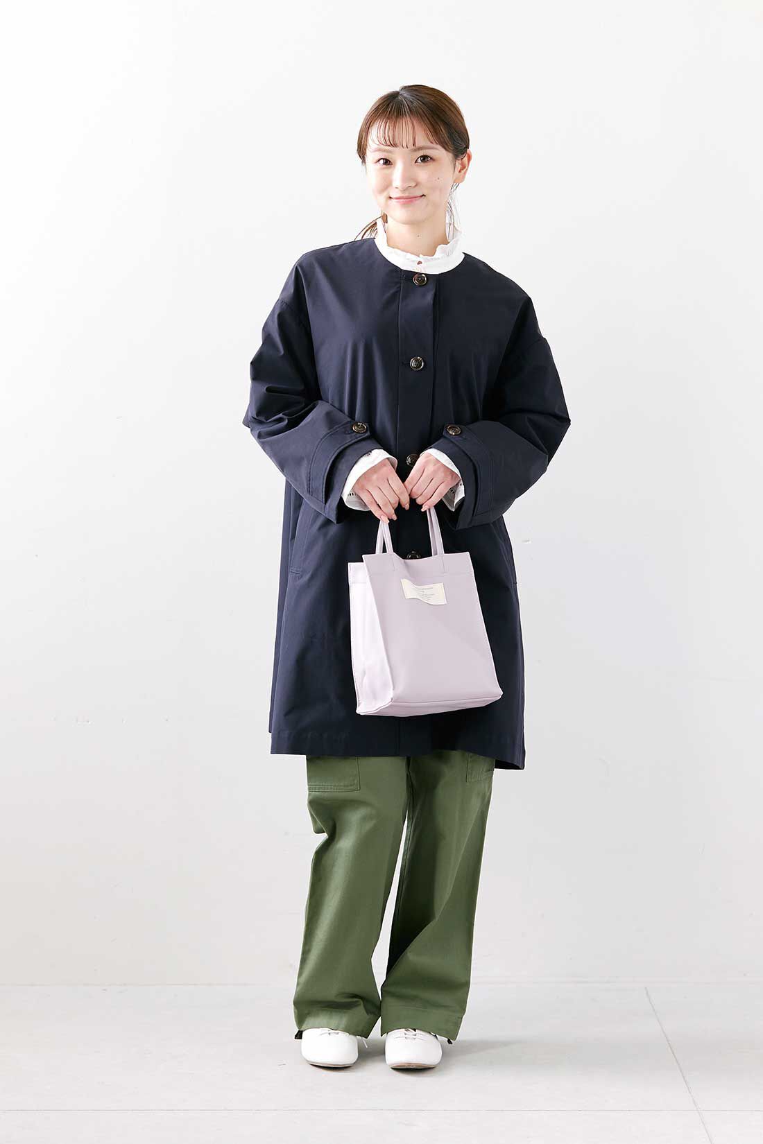 シロップ. 特急便|【3～10日でお届け】かるいミニトート【シロップ．バスケット】|3.ラベンダー