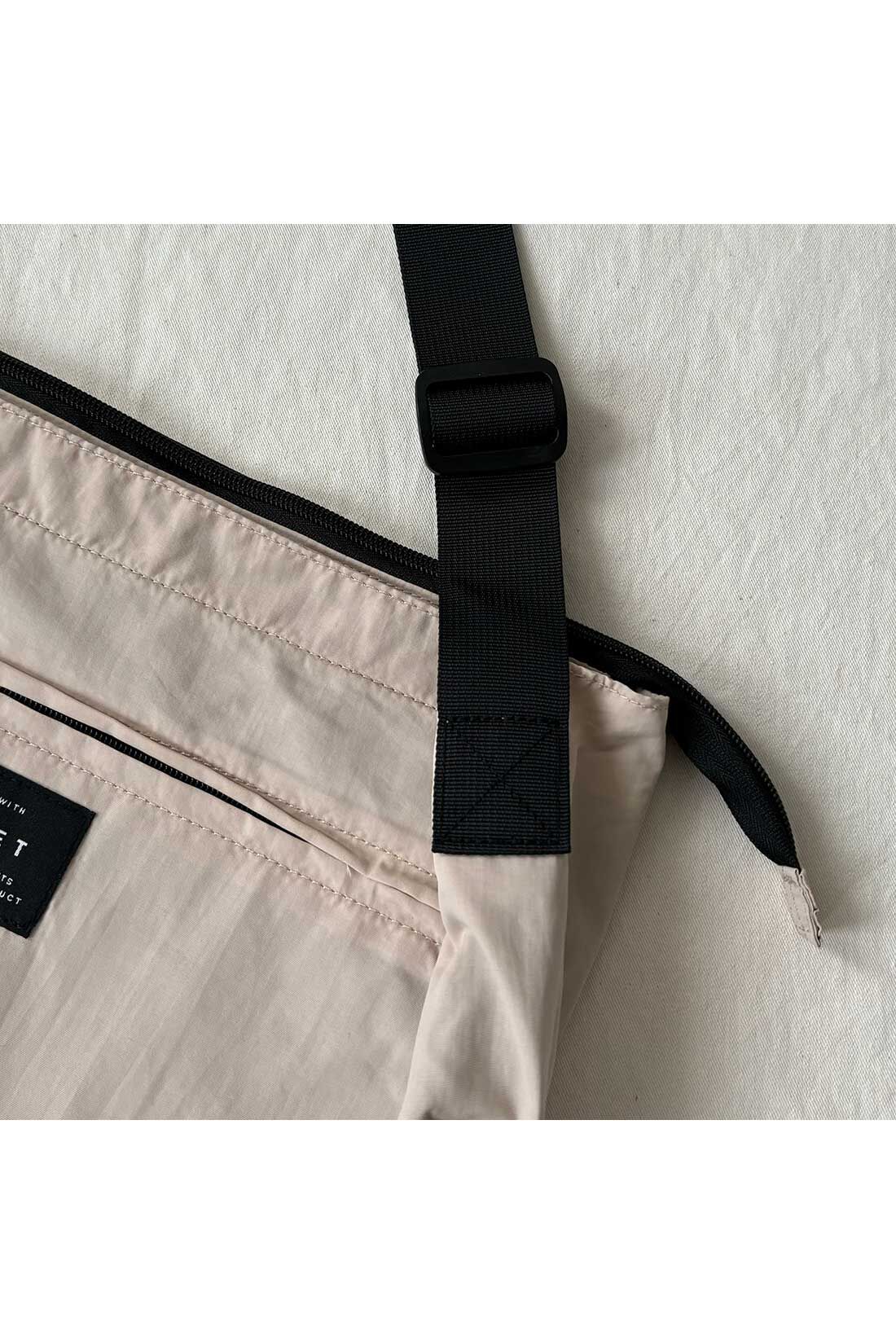 シロップ．特急便|【3～10日でお届け】ふわかるショルダー【シロップ．バスケット】|ストラップは調節可能。
