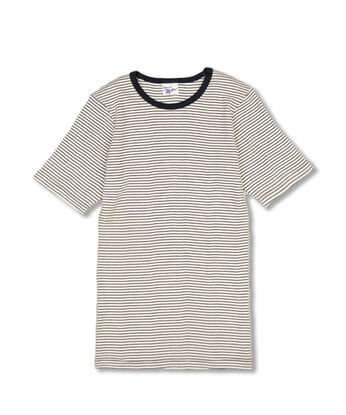 シロップ．特急便 | miller リブボーダーＴシャツ〈ネイビー×ホワイト〉