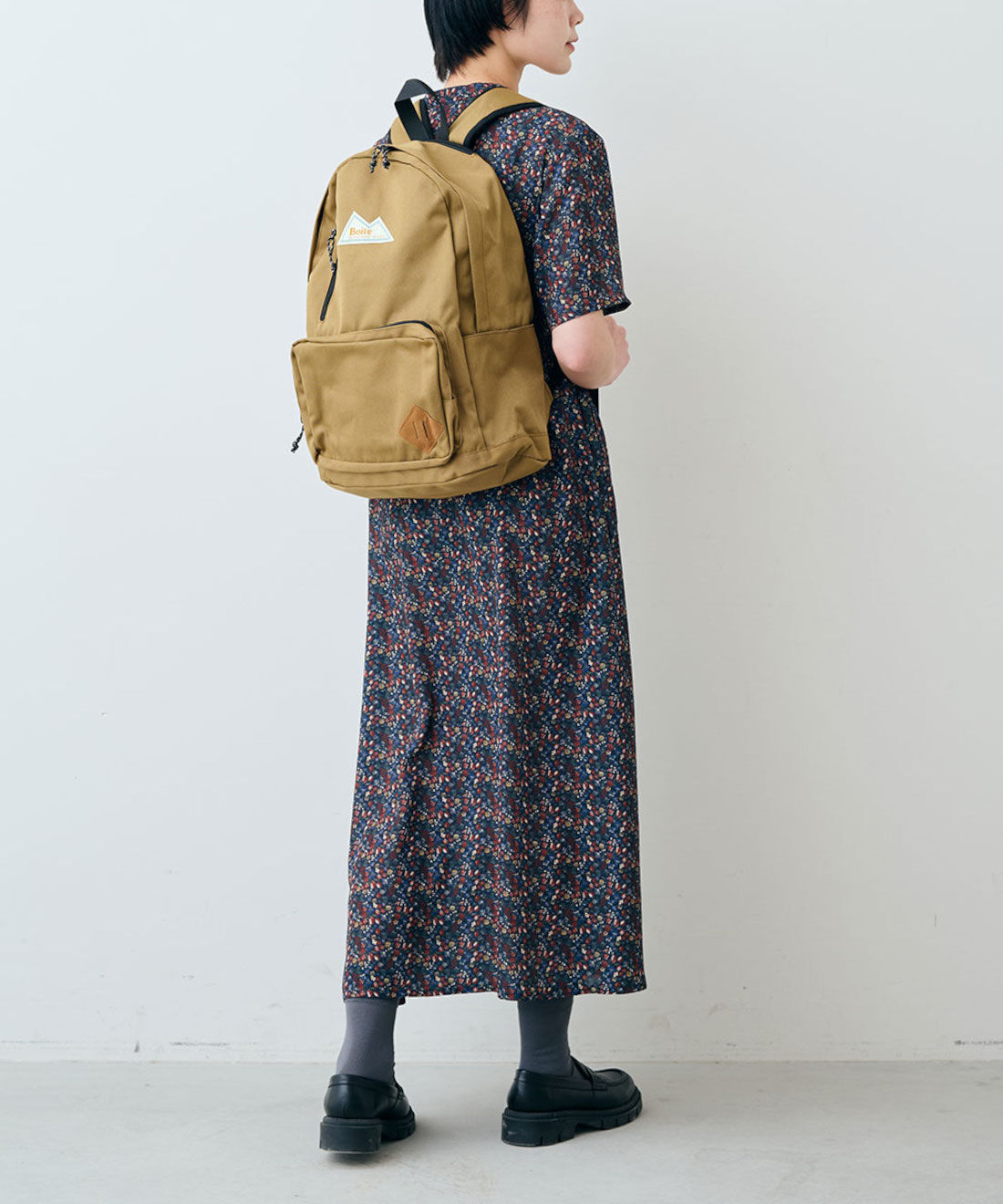 シロップ．特急便|【WEB限定・3～10日でお届け】スタンダードバックパックリュック【シロップ．バスケット】|モデル身長：163cm