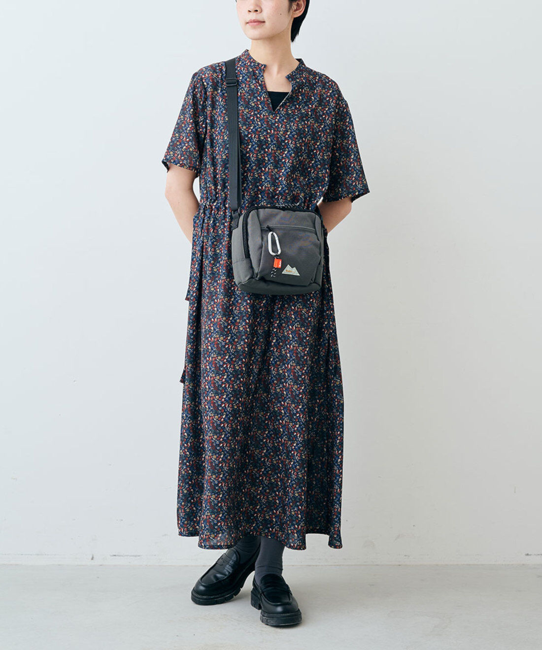 シロップ．特急便|【WEB限定・3～10日でお届け】仕切りミニショルダー【シロップ．バスケット】|モデル身長：163cm