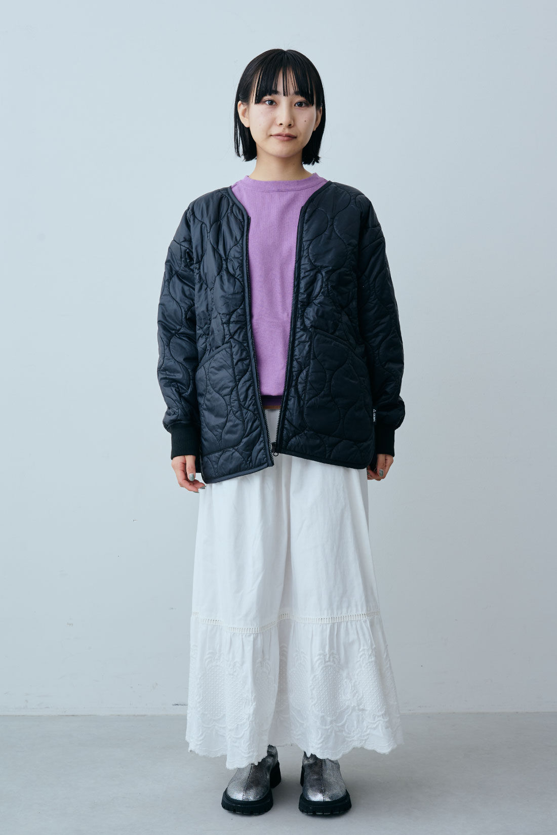 fashion special|【WEB限定・特急便】　GERRY 3-WAY MOUNTAIN JK|1：PURPLE　モデル身長：158cm