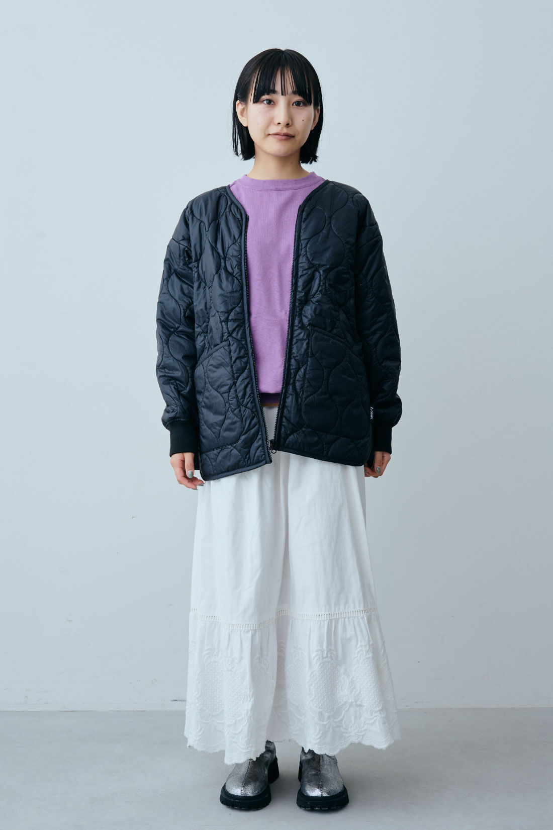 ファッションスペシャル|【WEB限定・特急便】　GERRY 3-WAY MOUNTAIN JK|1：PURPLE　モデル身長：158cm