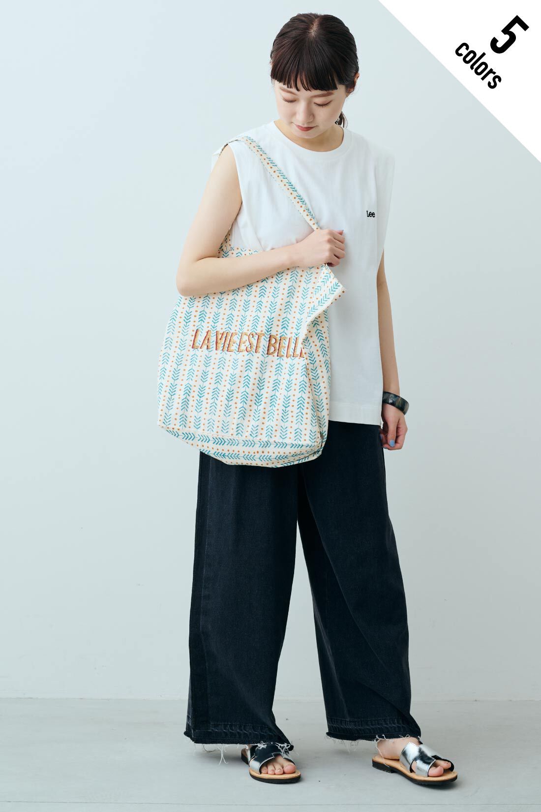 ファッションスペシャル|【WEB限定・特急便】　JAMINI トートバッグ|5：ライトブルー