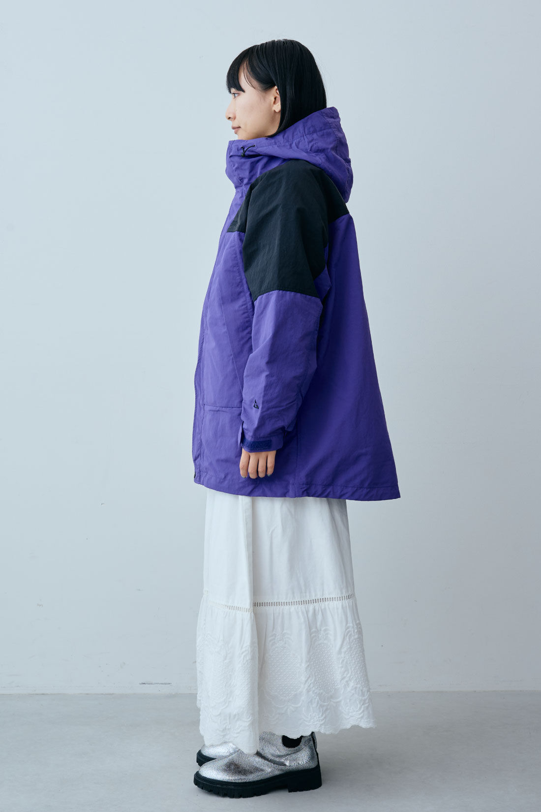 fashion special|【WEB限定・特急便】　GERRY 3-WAY MOUNTAIN JK|1：PURPLE　モデル身長：158cm