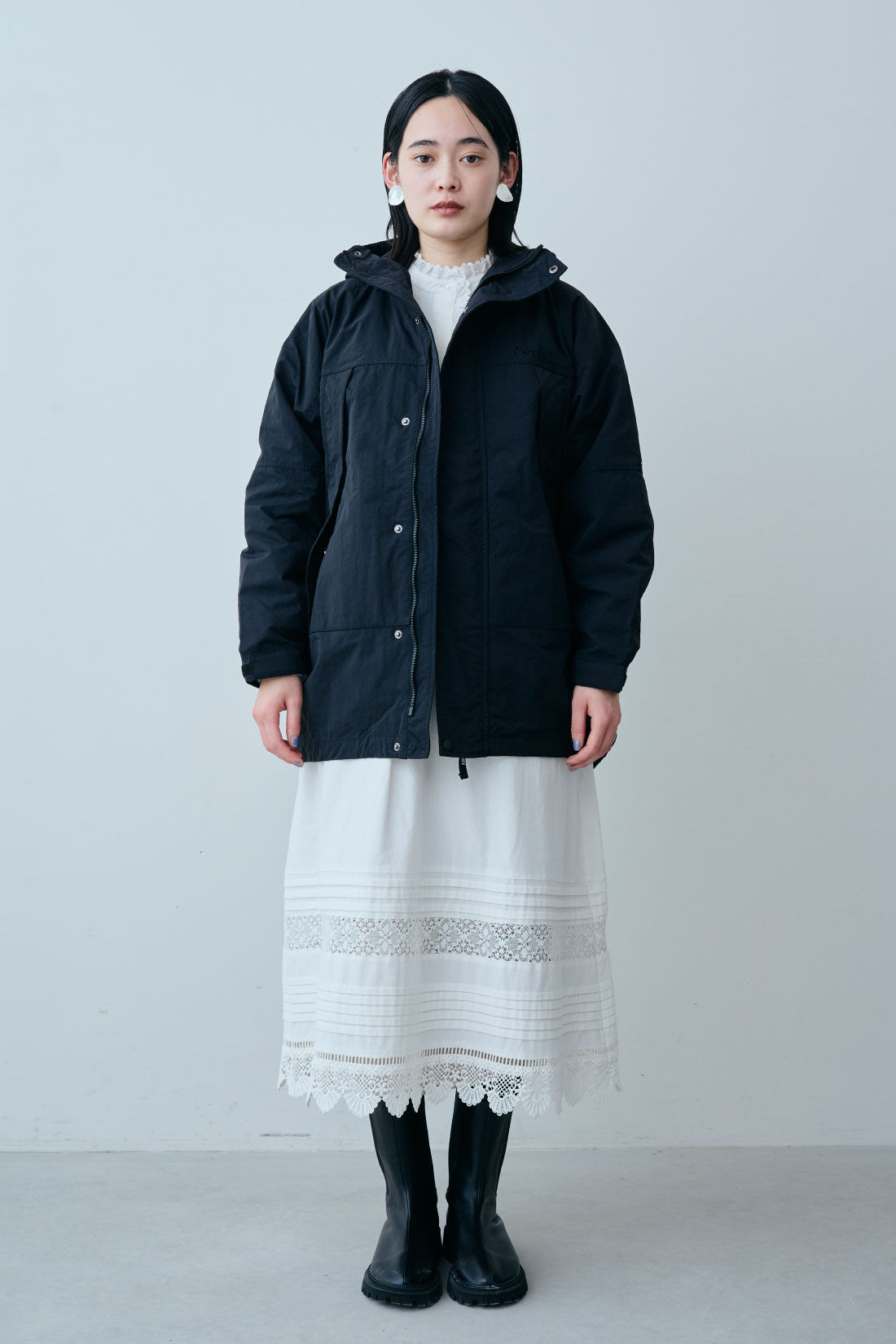 fashion special|【WEB限定・特急便】　GERRY 3-WAY MOUNTAIN JK|2：BLACK　モデル身長：167cm