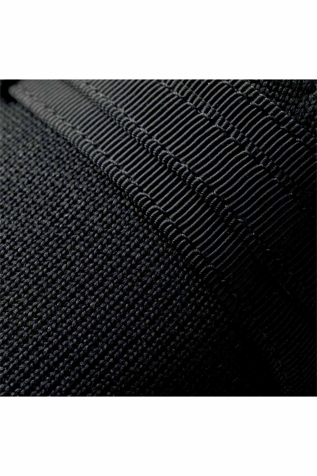 ファッションスペシャル|【3～10日でお届け】IEDIT[イディット]ふかふかインソールで快適な上品ニットパンプス〈ブラック〉|弔事にも使いやすい、光沢のないマットな黒のニット素材が伸びやかな履き心地。