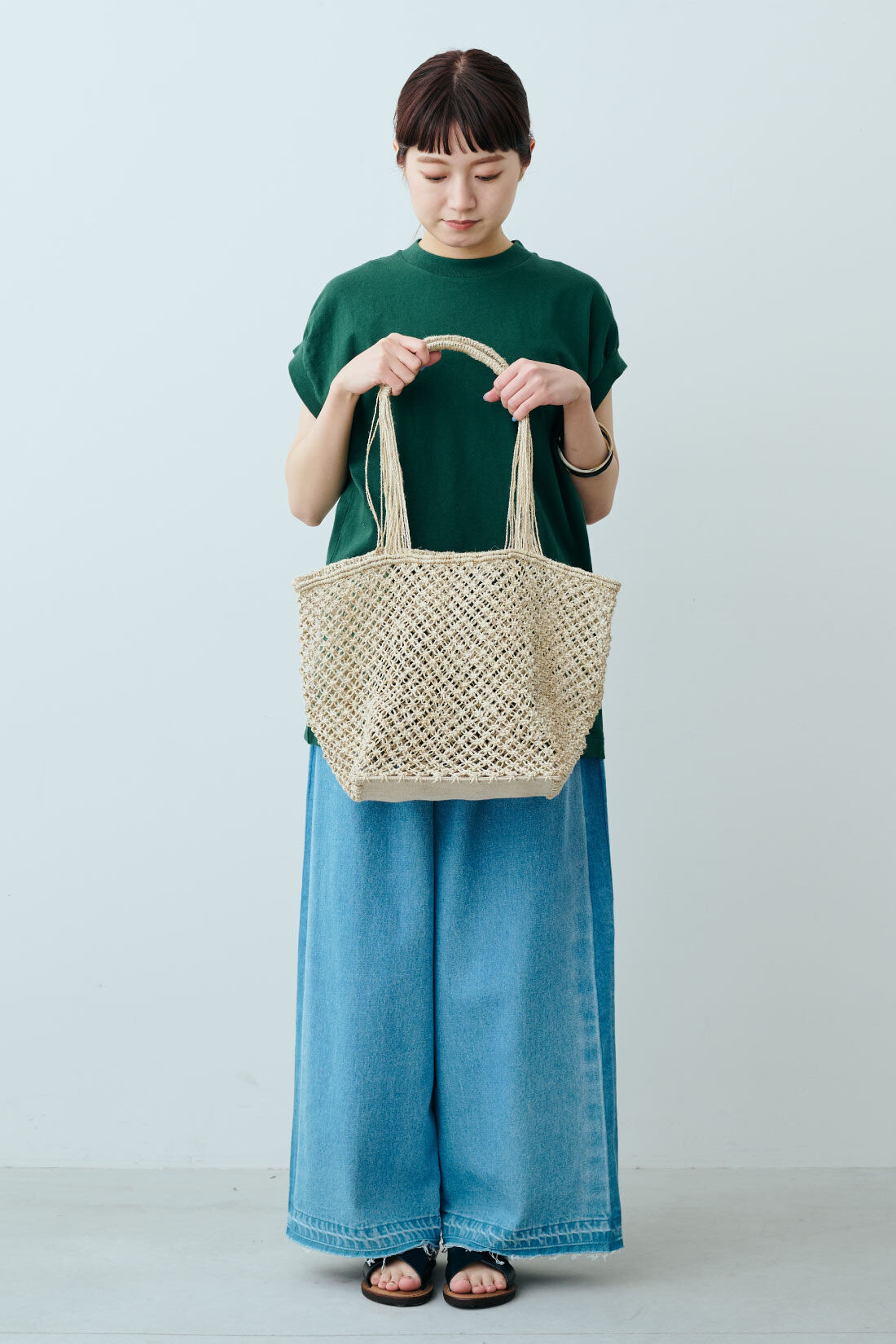 ファッションスペシャル|【WEB限定・特急便】　MAISON BENGAL 大きめジュートバッグ