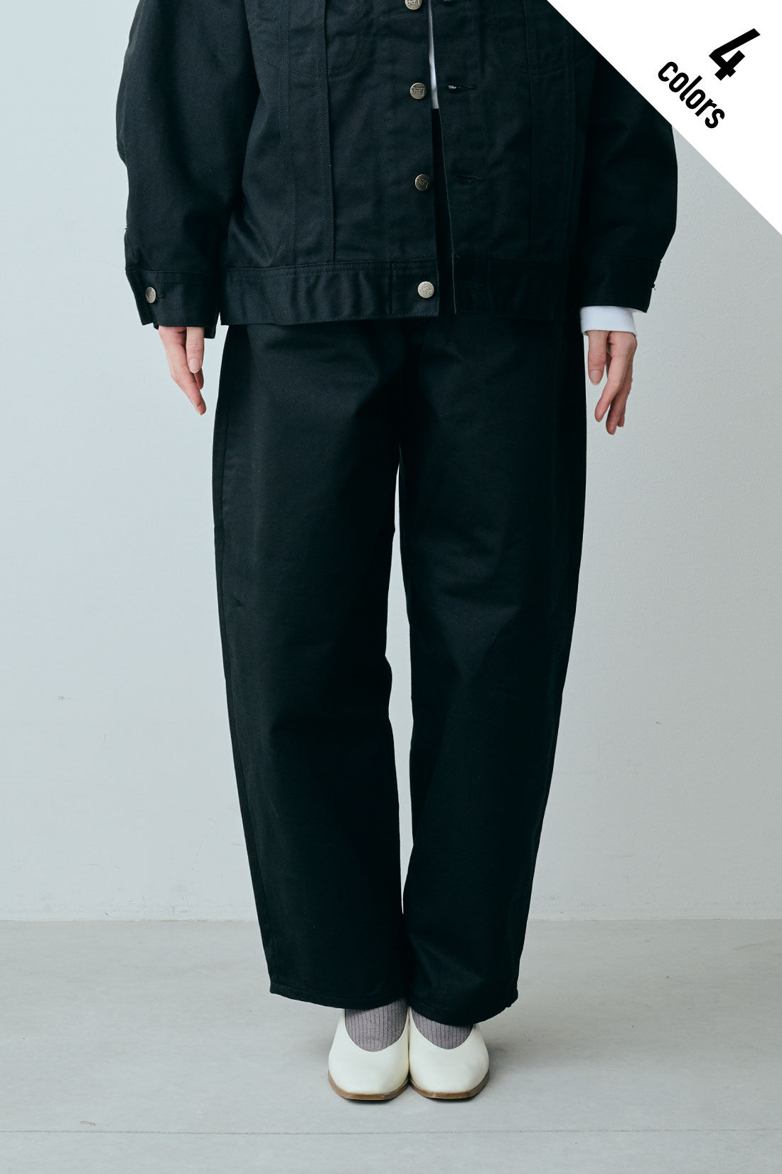 ファッションスペシャル|【WEB限定・特急便】　Lee スーパーサイズパンツ|2：ブラック