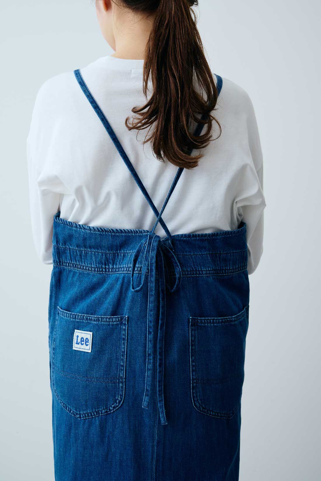 fashion special|【WEB限定・特急便】　Lee HERITAGE LITE  SALOPETTE SKIRT