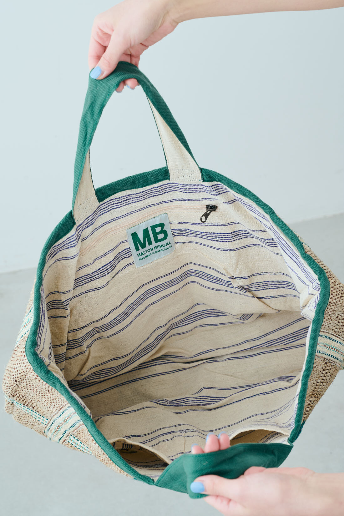 Maison bengal jute hot sale bag